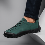 Chaussures de course ARDEN Sneakers de Olyndra London, baskets minimalistes en tissu blanc et semelle blanche.