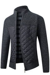 Veste Bromley en tissu élégant par Olyndra London, coupe ajustée avec col et boutons visibles.