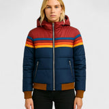 Veste légère imperméable Olyndra London en tissu fin, coupe ajustée, idéale pour la pluie et le vent.