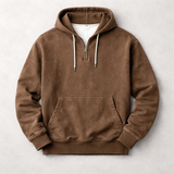 Sweat à capuche premium TORREN Olyndra London, style décontracté avec capuche et logo visible, tissu confortable et élégant.