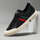 Chaussures de sport RIVIERA SNEAKERS en maille Olyndra London, baskets légères avec semelle blanche.