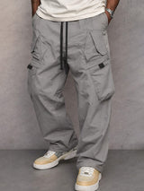 Pantalon utilitaire George de Olyndra London, pantalon de travail robuste en tissu durable, vue de face sur fond neutre