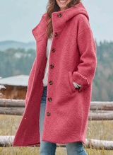 Manteau de printemps décontracté pour femme SINIKKA de la marque Olyndra London, en tissu léger et style élégant.
