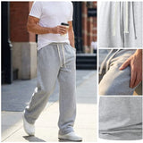 Pantalon cordon confort quotidien Olyndra London, tissu doux, coupe décontractée, couleur neutre, idéal pour un style casual.